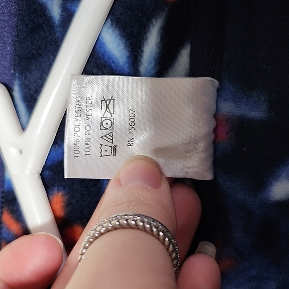 Vera Bradley Quarter Snap Floral Fleece Women's Pullover Sweatshirt - Picture 6 of 8